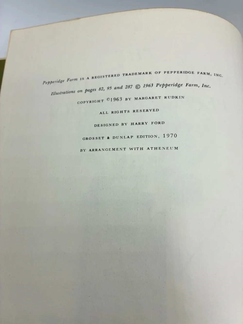 Vintage Margaret Rudkin Pepperidge Farm Cookbook 1970 Hardcover Illustrated